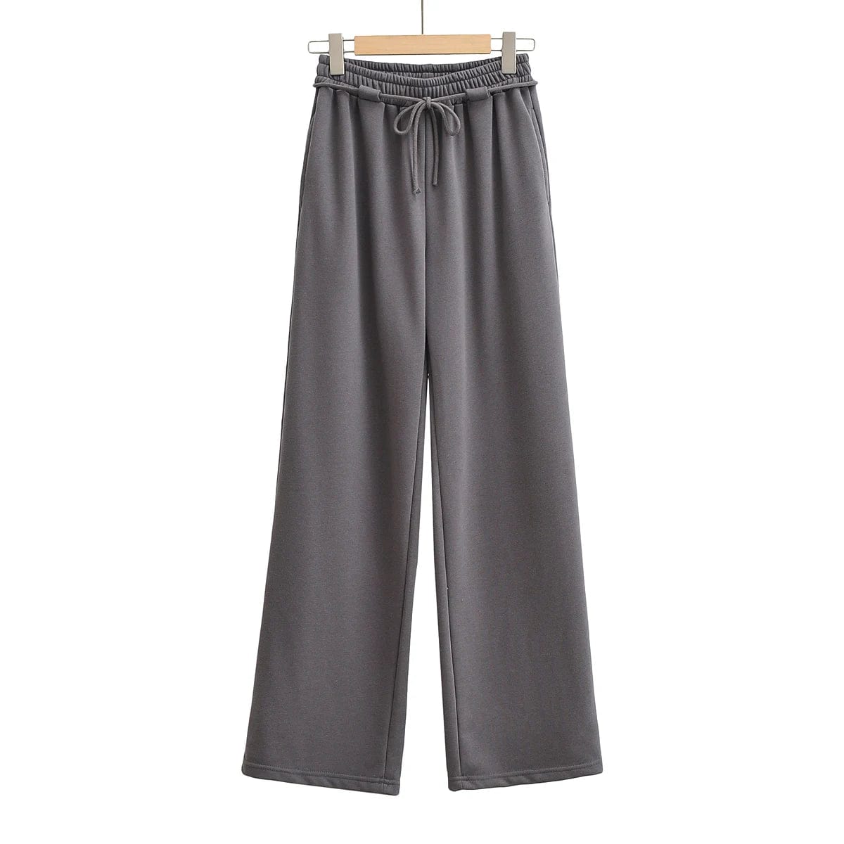 Custom Logo Women Drawstring Waist Designer Sweatpants