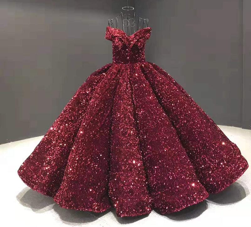 custom / wine red RSM66991 high quality v neck off shoulder prom dresses dubai evening gowns dresses turkey