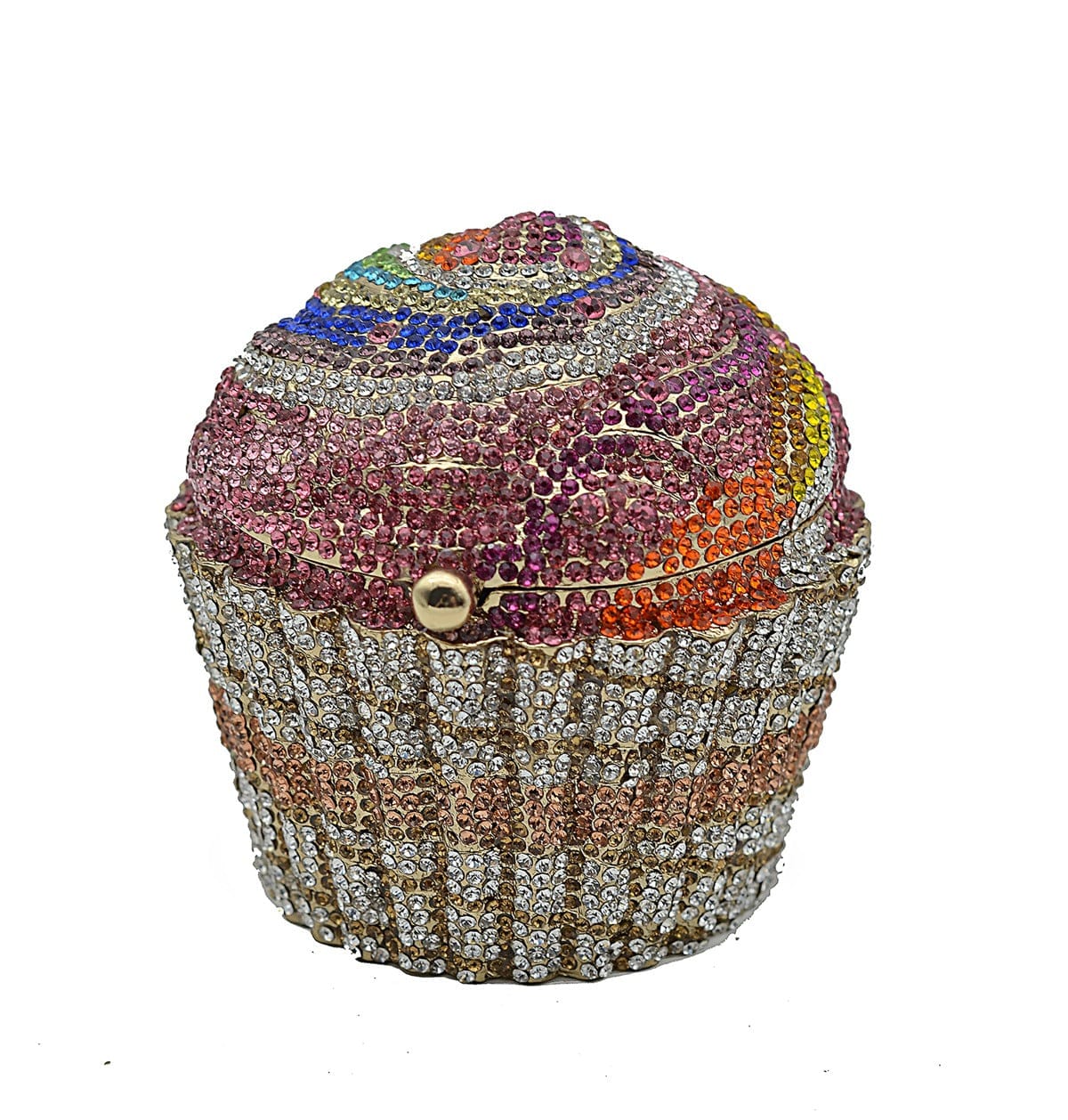 Custom Women bling diamond party skull handbag hand rhinestone Pumpkin ice cream clutch Butterfly owl Swan  purse evening bags
