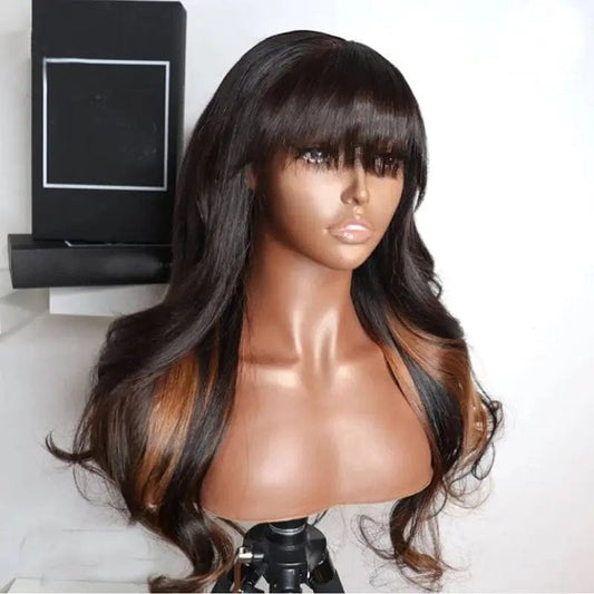 Customized Natural Looking Wavy Wig