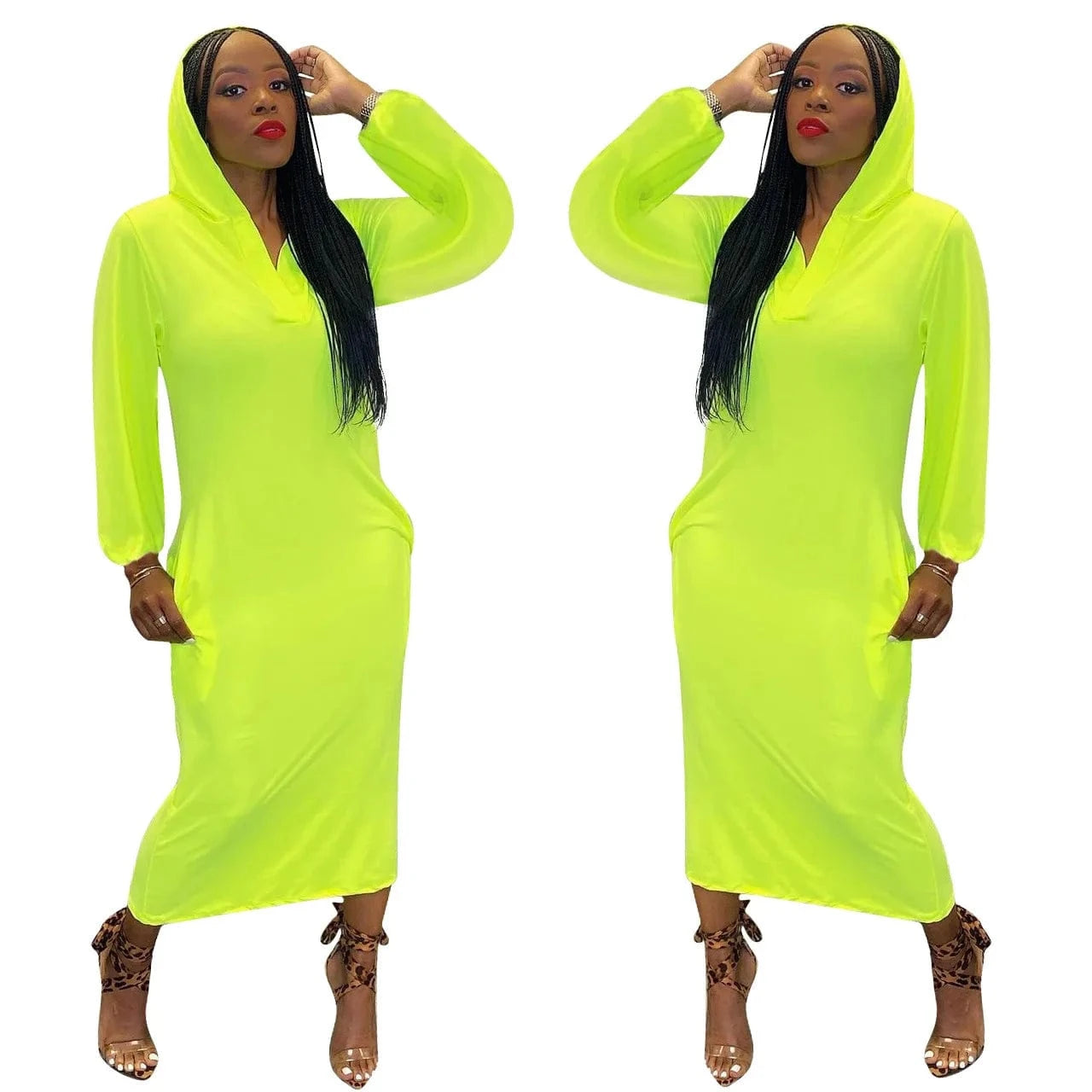 Cut Out Club Wear Cheap Casual Woman Fall Dress New Arrivals Casual Dresses Crew Sweatshirt Women Female Hoodie Dress