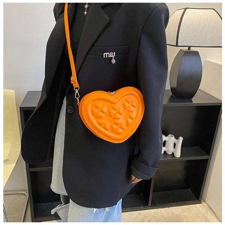 Cute bags women handbags ladies custom logo crossbody bag heart purse