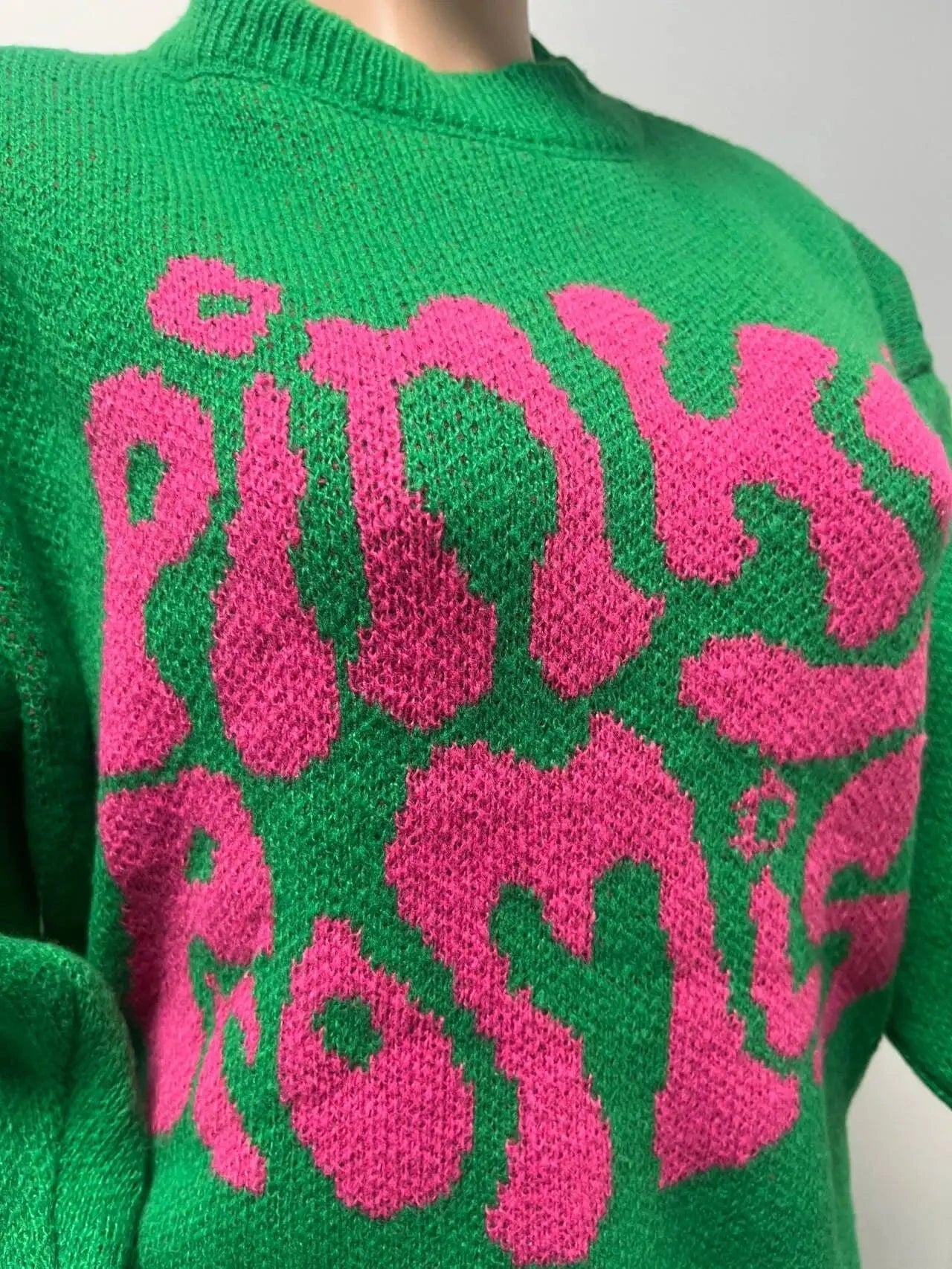 Cutenova 23TP123004 High Quality Knitted Streetwear One Size Cotton Oversize Knitwear Sweater Women Wool Ladies Winter Sweaters