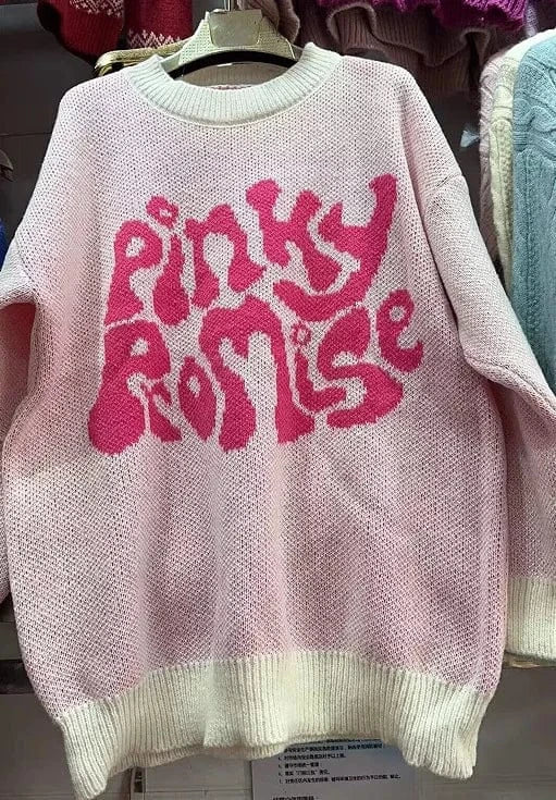 Cutenova 23TP123004 High Quality Knitted Streetwear One Size Cotton Oversize Knitwear Sweater Women Wool Ladies Winter Sweaters