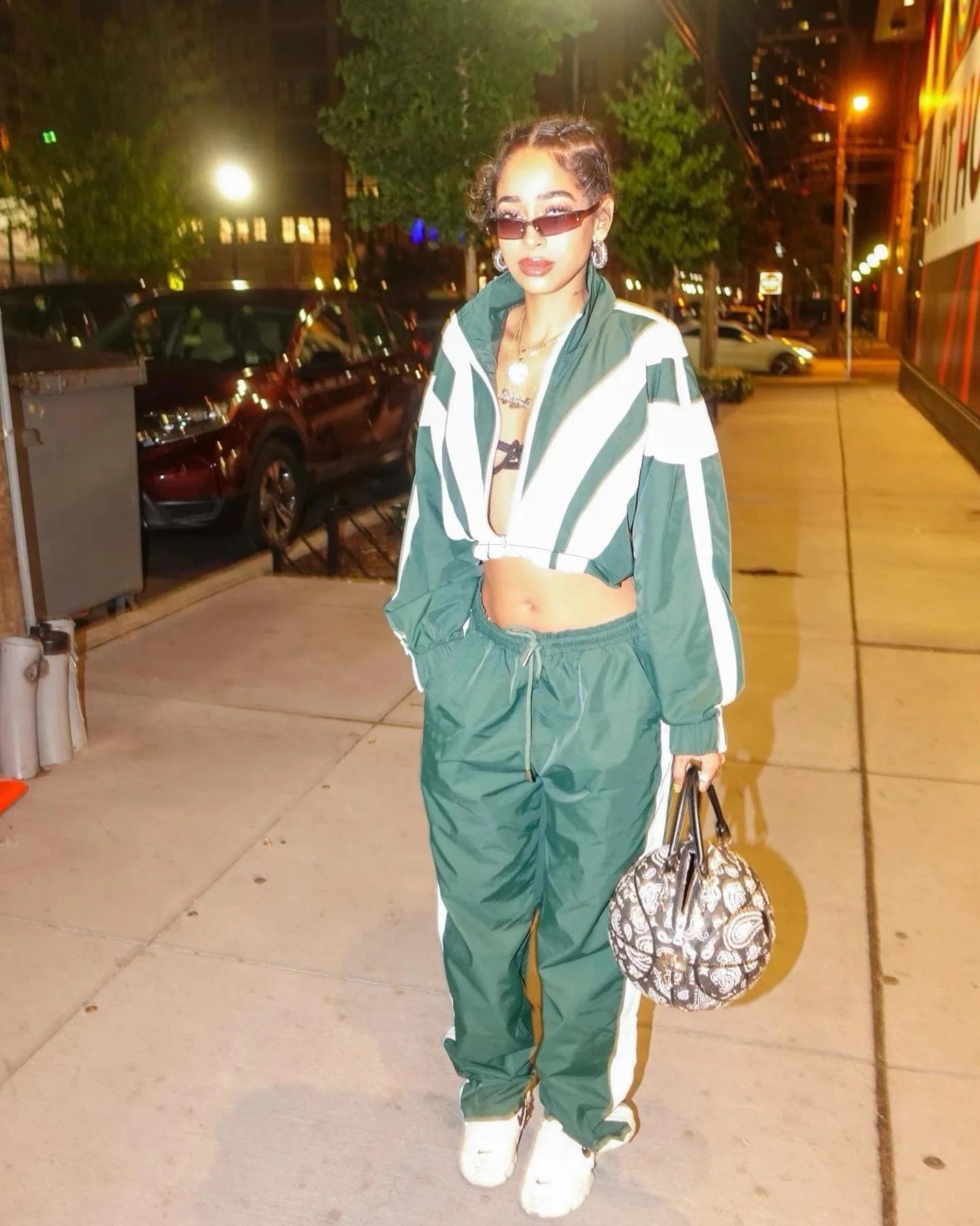 CUTENOVA MY23ST1229 2024 Casual Zipper Jacket And Windproof Pants 2 Piece Pants Set Women's Sets