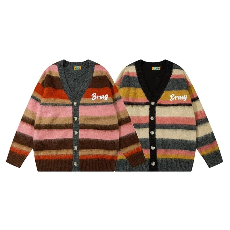 CUTENOVA MY23TP1214 2024 Y2K High Quality Drop-Shoulder Tropical Women  Cotton Knit 2023 Girls Women's Sweaters