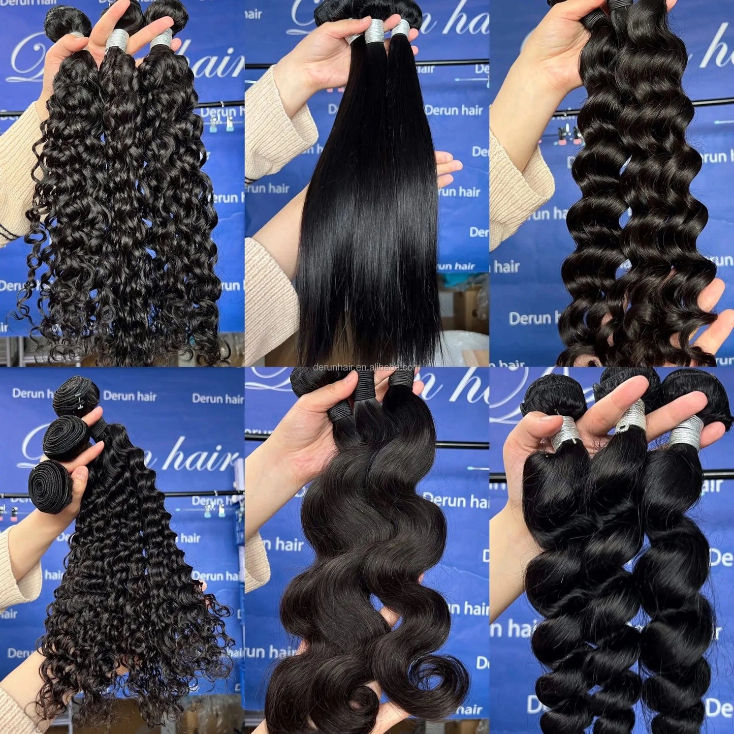Cuticle Aligned Virgin Human Hair Bundles Brazilian Virgin Hair Human Hair Bundles Wholesale