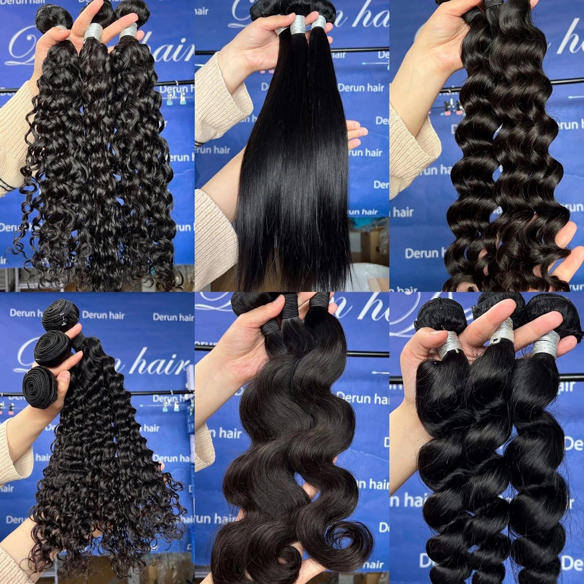 Cuticle Aligned Virgin Human Hair Bundles Brazilian Virgin Hair Human Hair Bundles Wholesale