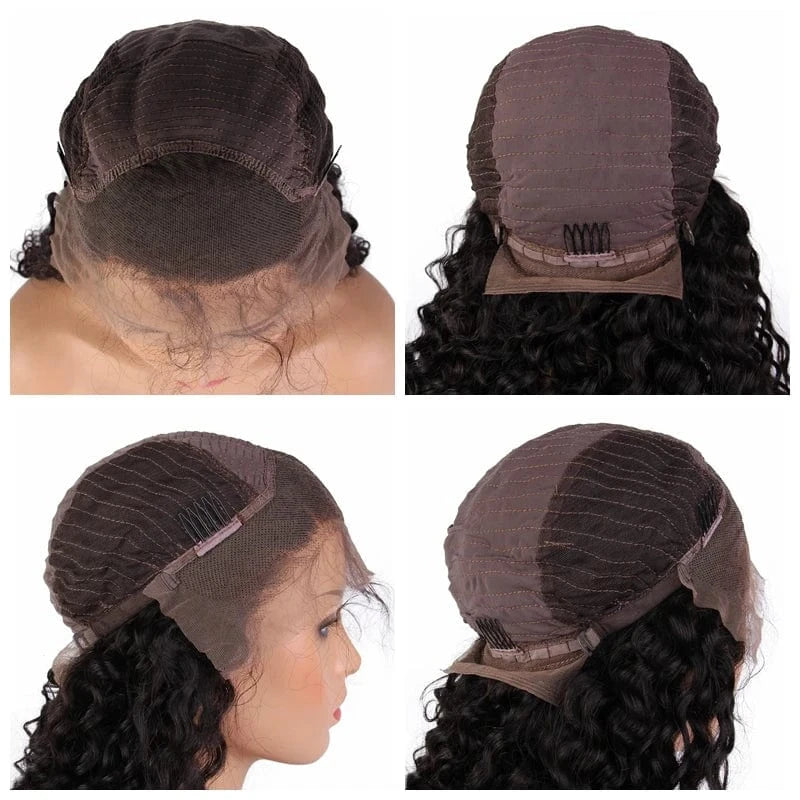 Cuticle Aligned Wigs Human Hair Lace Front Wigs For Black Women Loose Wave Perruque Cheveux Humain