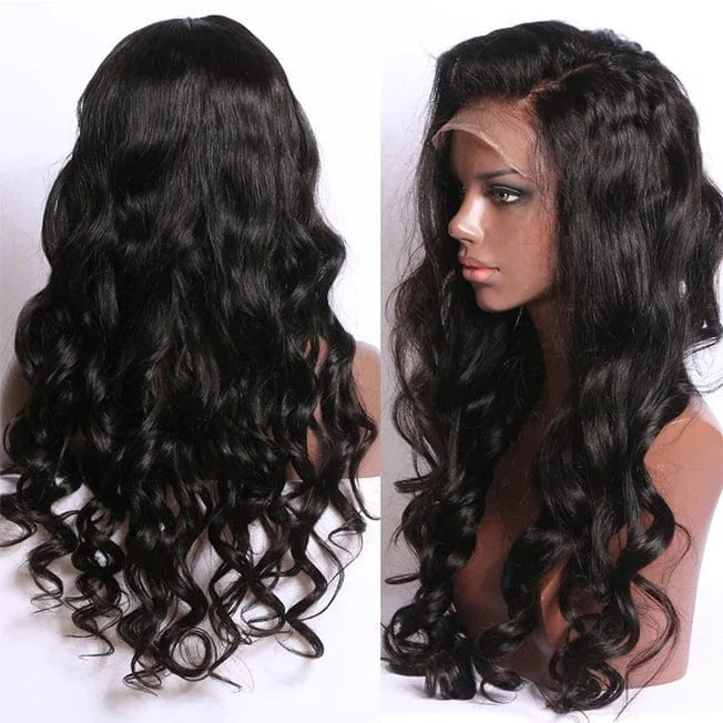 Cuticle Aligned Wigs Human Hair Lace Front Wigs For Black Women Loose Wave Perruque Cheveux Humain