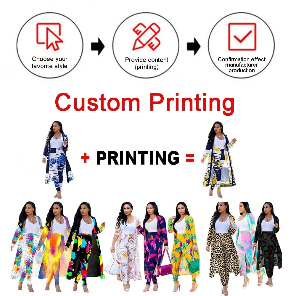 D1202ME18 2023 New Design Digital Printing Avatar Commuter Midi V Neck Long Sleeve Dress Sehe Fashion