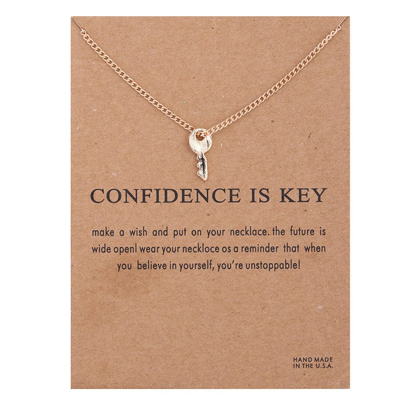 Dainty Double Circle Butterfly Pendant Women Accessory Jewelry Mother's day Gift Lucky Best Wishes Gold Plated Chain Necklaces