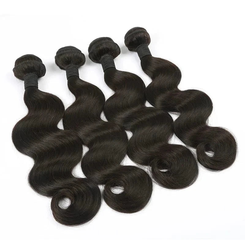Derun Wholesale 12A Grade Body Wave Unprocessed Virgin Hair Bundles Indian Human Hair Natural Color 1 Piece Wholesale 10"-40"