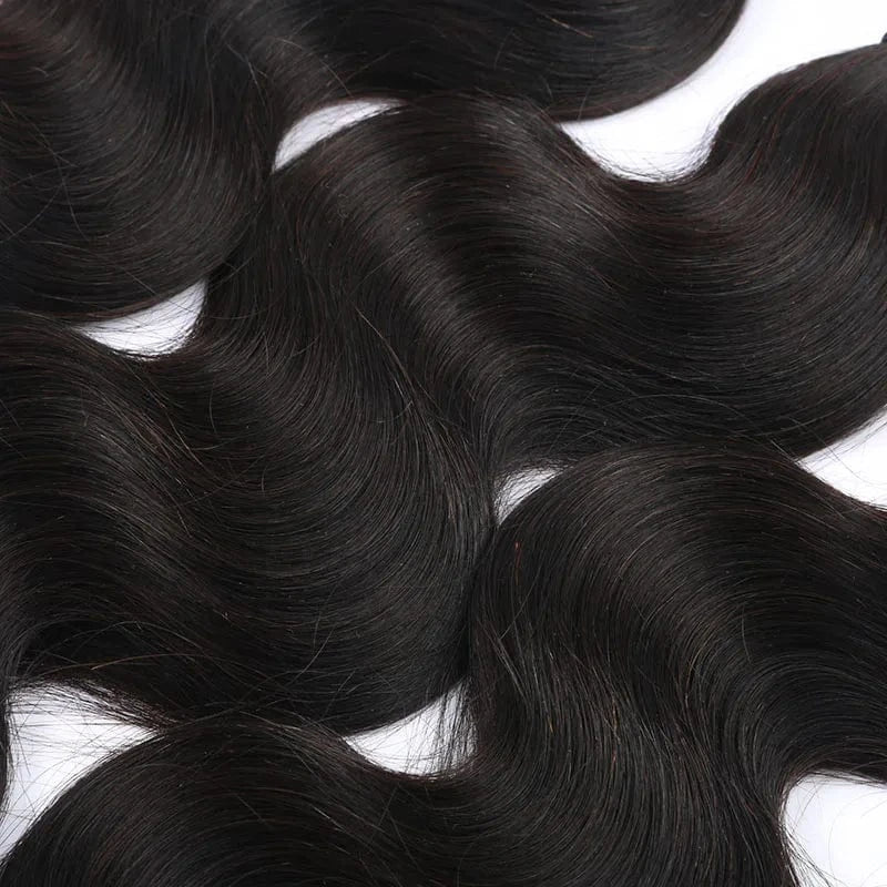 Derun Wholesale 12A Grade Body Wave Unprocessed Virgin Hair Bundles Indian Human Hair Natural Color 1 Piece Wholesale 10"-40"