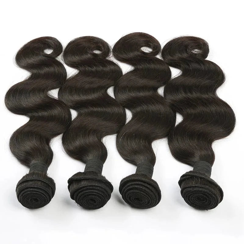 Derun Wholesale 12A Grade Body Wave Unprocessed Virgin Hair Bundles Indian Human Hair Natural Color 1 Piece Wholesale 10"-40"