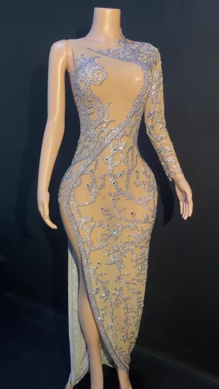 Dinner Dresses Women Lady Elegant Party Luxurious 2022 Elegant Dresses Women Gown Evening Party Dress Sequin