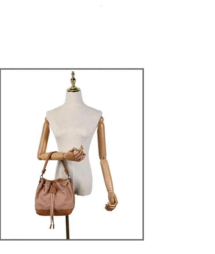Drawstring Bucket Bag for Women  Crossbody Purse and Shoulder Bag Tote Handbags