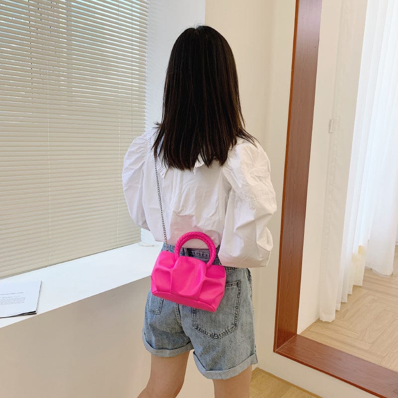 Drop Shipping sac a main elegant carteras bolsa feminina Pu Leather Women Cloud Purses Small Ladies Handbags Female Bags