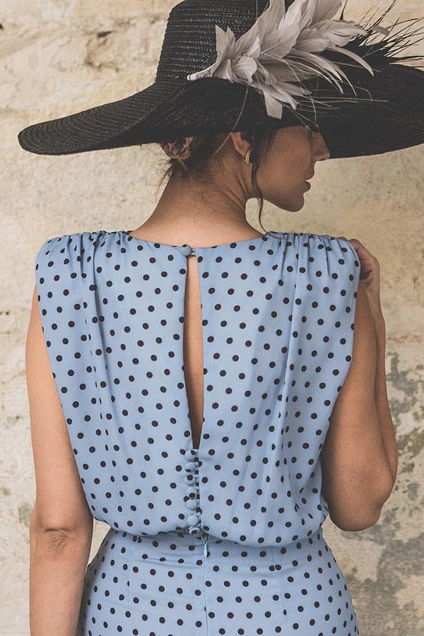 Dropshipping New women summer vintage neck midi dresses street style casual women elegantes dress