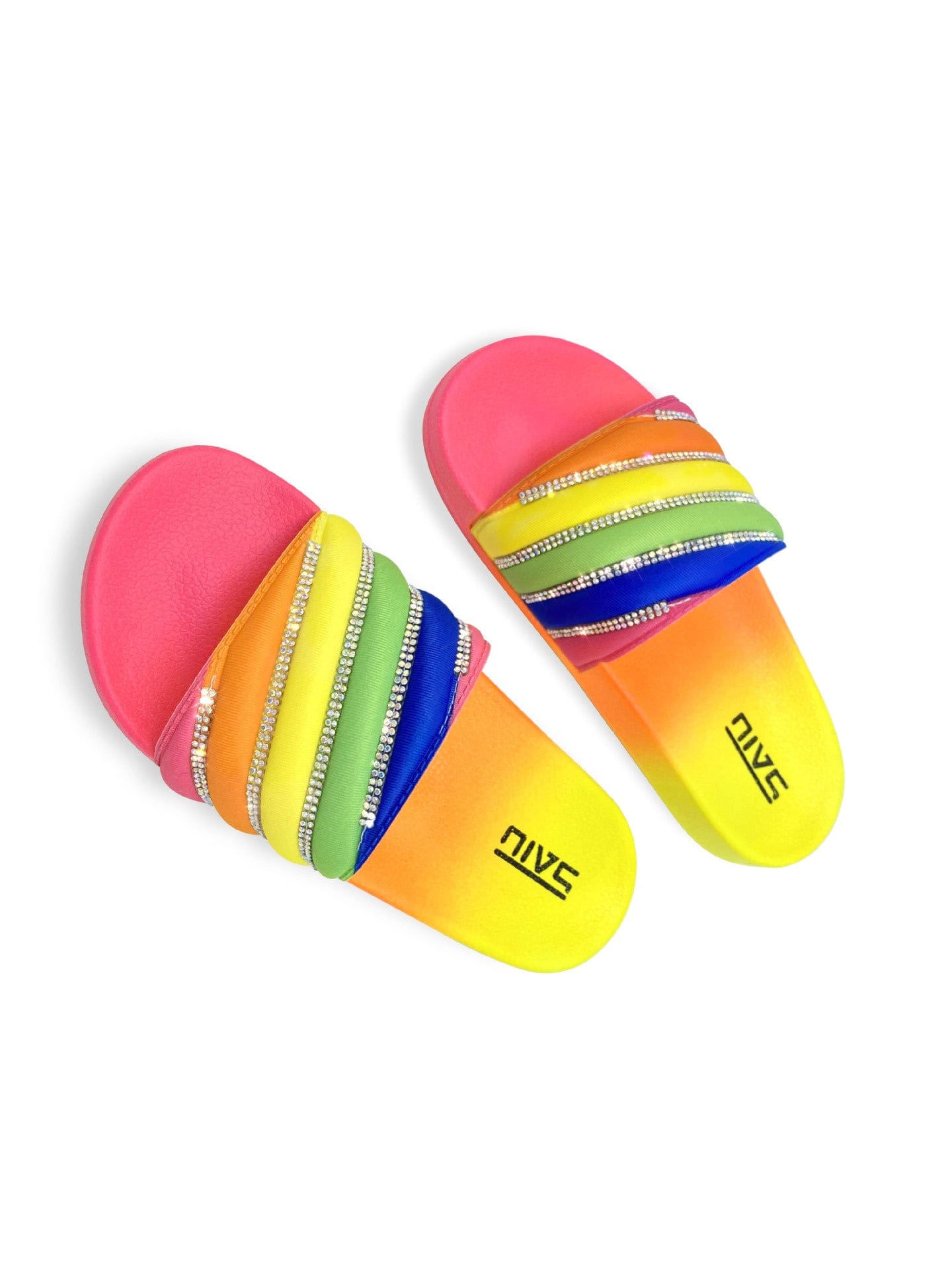 Dropshipping shoes  women sandals colorful printed outdoor slipper sandals