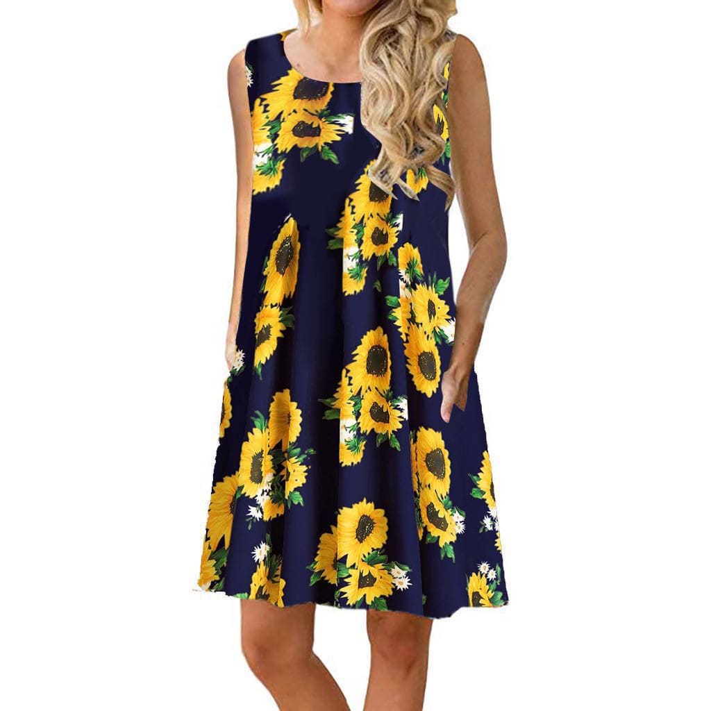 Dropshipping Wholesale 2022 new arrivals women clothes crew neck tank top dress lady short sleeve sexy woman