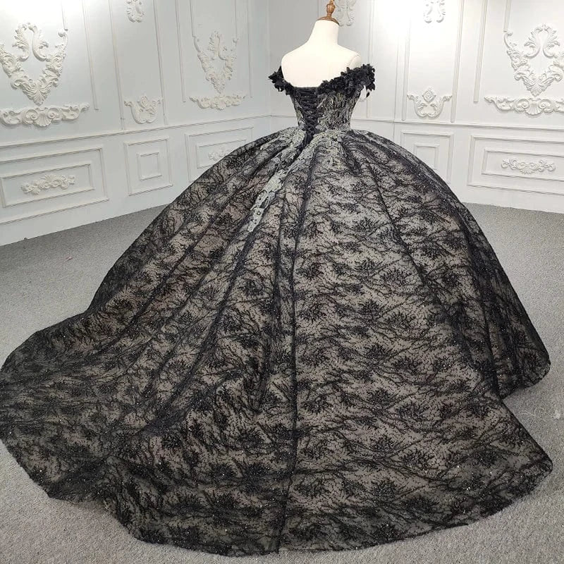 Embroidery Vintage Luxury Fashion Elegant Ball Gown Evening Dresses For Women Jancember 9950-B