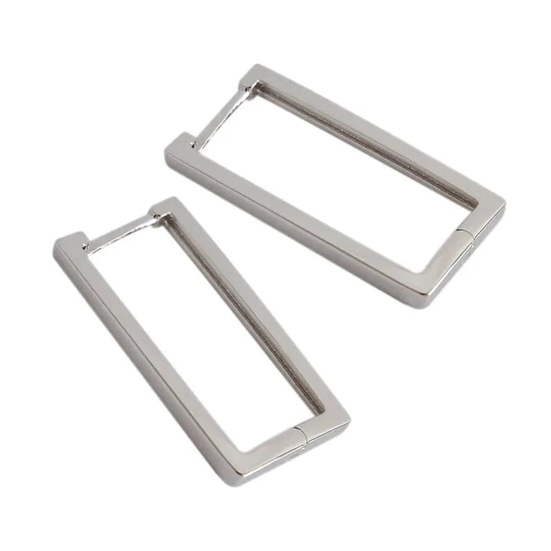 ET293 Silver fashion jewelry 925 silver earrings jewelry 18K gold plated sterling silver  hoop earrings for women