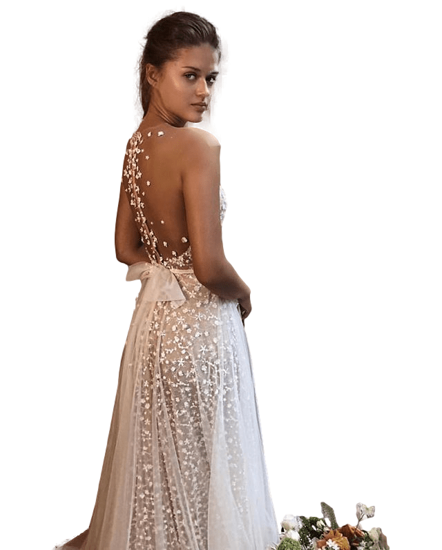 European and American sexy banquet evening dress annual party dress new white dress drop shipping fulfill