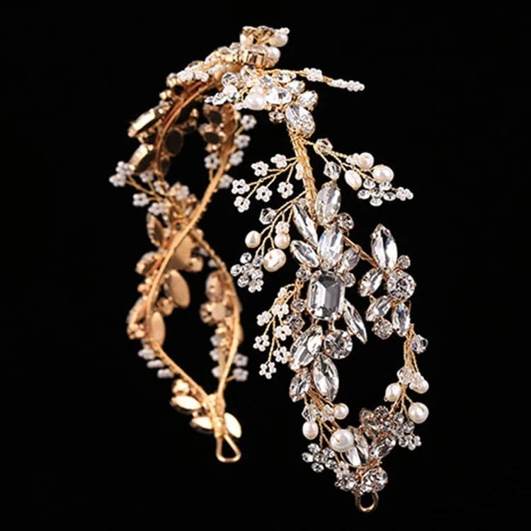European Bridal Head Buckle Baroque Crown Exterior Catwalk Tiara Accessories