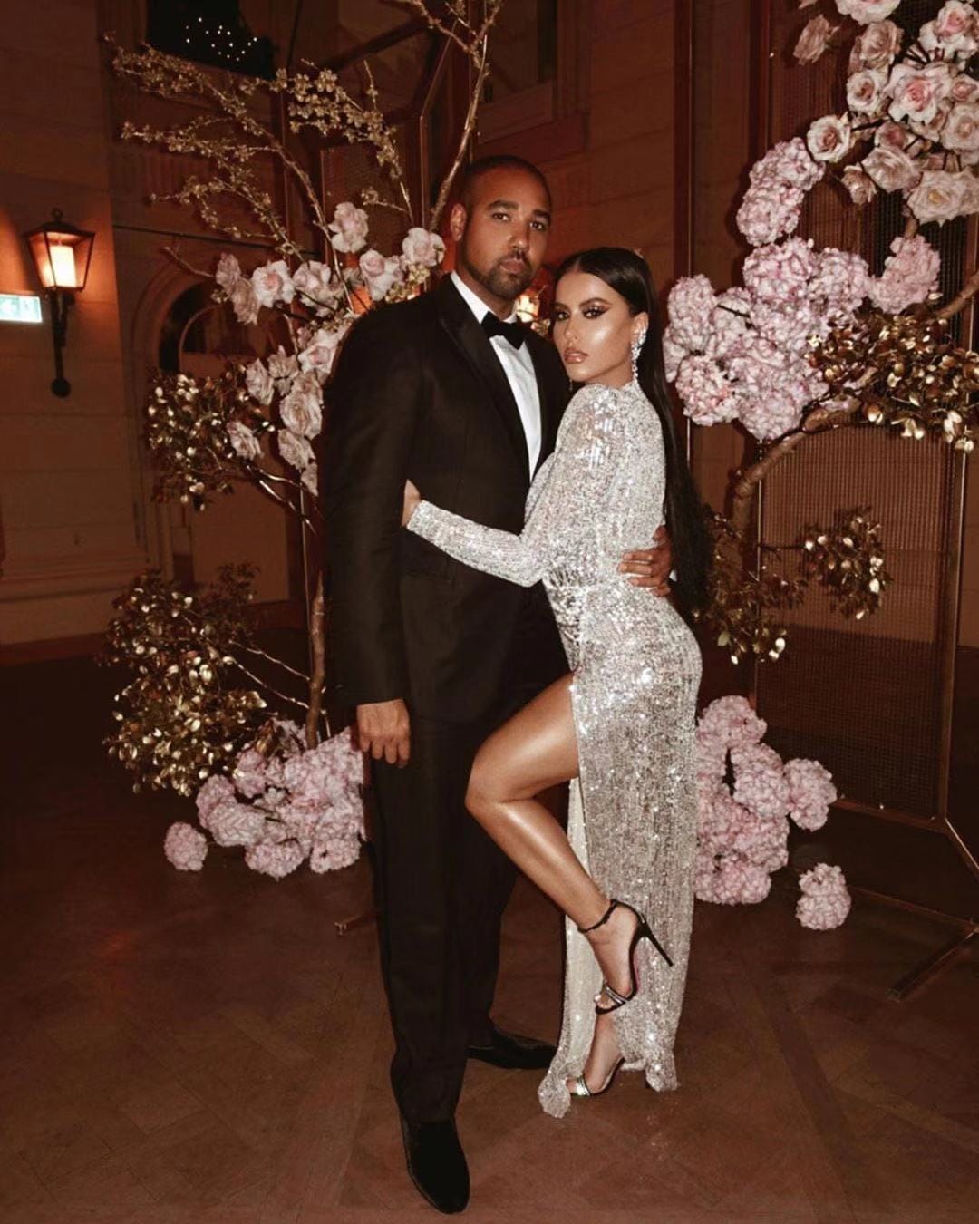 evening dress, prom 2022 New Shiny Sequined Long Sleeve Evening Dresses Elegant Women Gowns Prom Maxi Dresses