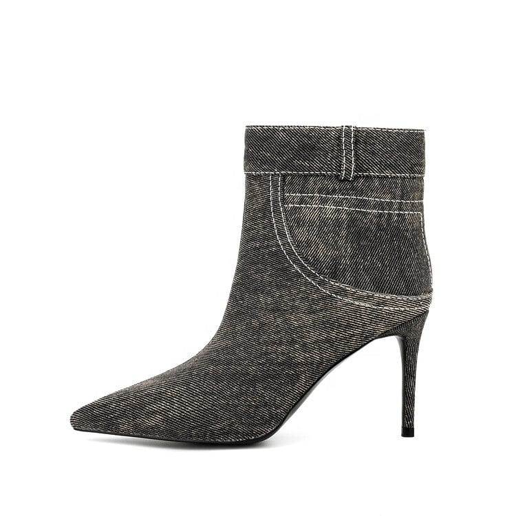 Factory Direct Custom 2023 Women Shoes Ladies Sexy Stiletto Cowboy Boots Western Cowboy Safety Boots