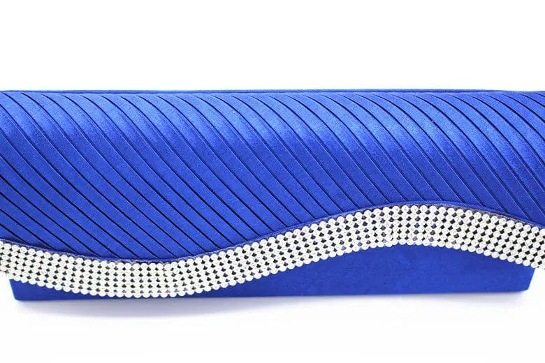 Factory Direct Supply Spot European And American Fashion Pleated Women's Clutches Dinner Envelope Evening Bags