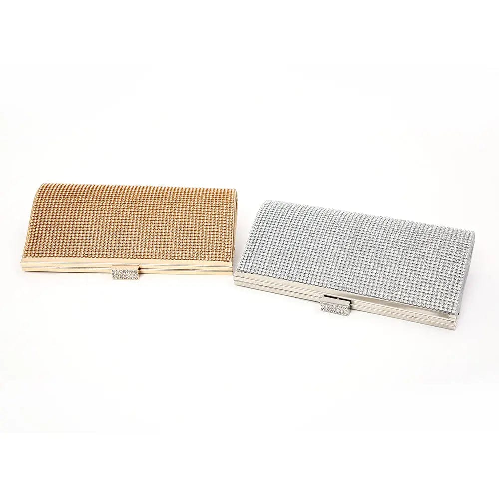 Factory direct wholesale new luxury crystal evening bag plus classic shining diamond clutch bag for party prom banquet wedding