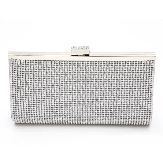 Factory direct wholesale new luxury crystal evening bag plus classic shining diamond clutch bag for party prom banquet wedding