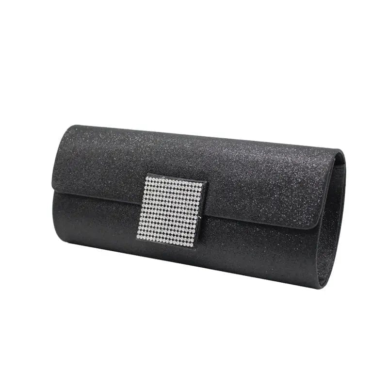 Factory Exclusively For 2022 Fashion Temperament Diamond Dinner Bag Ladies Flash Material Fashion Clutch Shoulder Evening Bag