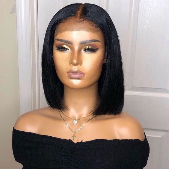 Factory Wholesale Color Bob Wigs Human Hair, Brazilian Bob Lace Wig, Curly Short Bob Wigs 100% Human Hair