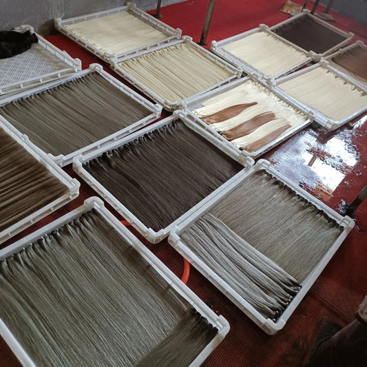 Factory wholesale double draw invisible tape in human hair extensions easy reuse 4~5 times tape hair extensions