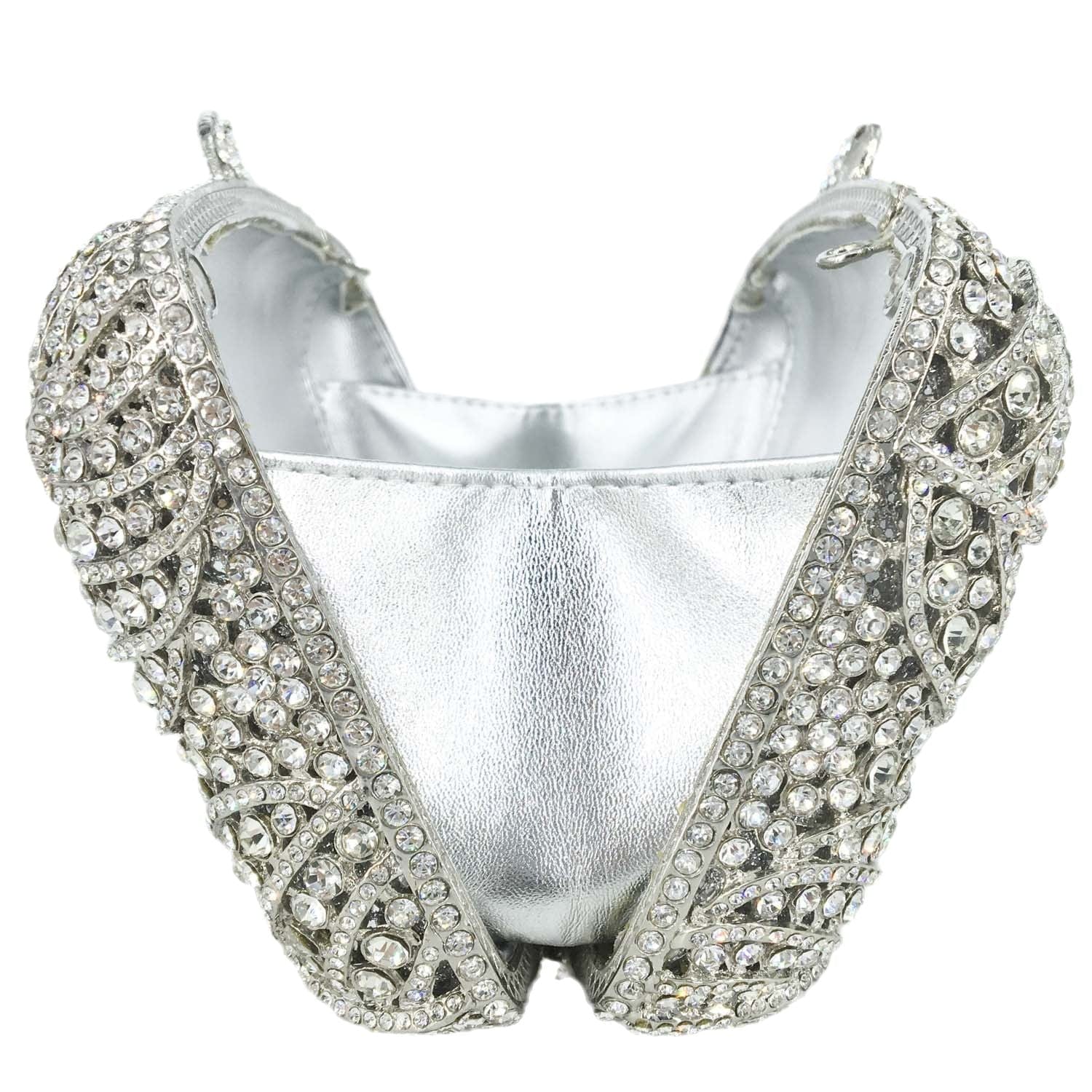 Factory Wholesales  Crystal Rhinestone Clutch Bag for Formal Party Evening Handbag Jewel Box Minaudere Dress Purse