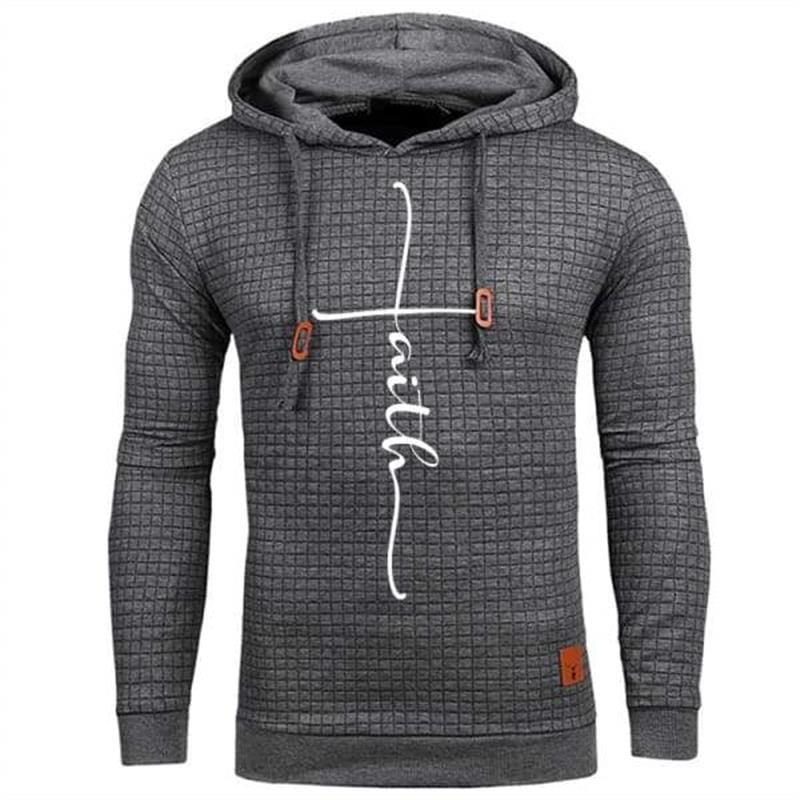 faith high quality cotton blank unbranded oversize hoodie street wear fashion custom men hoodies