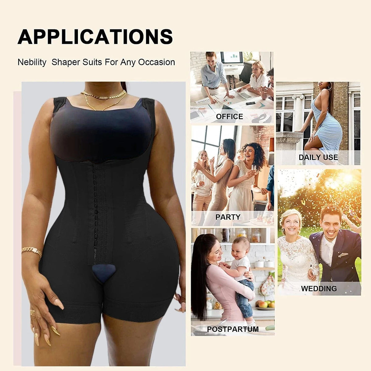 fajas reloj de arena colombiana original Post BBL Surgery Tummy Control Shaper Butt Lift Girdle Shapewear Fajas-reductor  Shaper