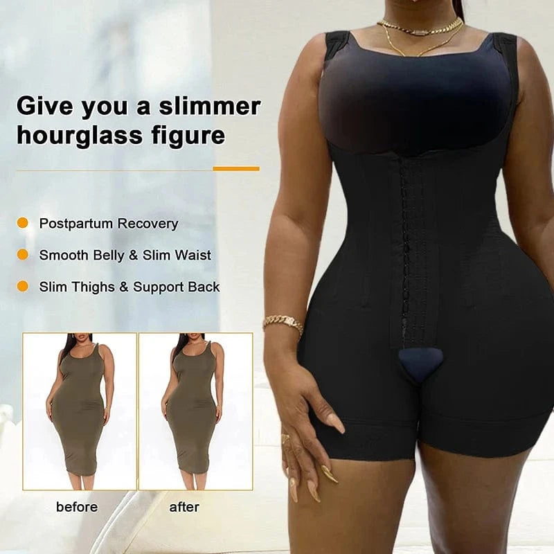 fajas reloj de arena colombiana original Post BBL Surgery Tummy Control Shaper Butt Lift Girdle Shapewear Fajas-reductor  Shaper