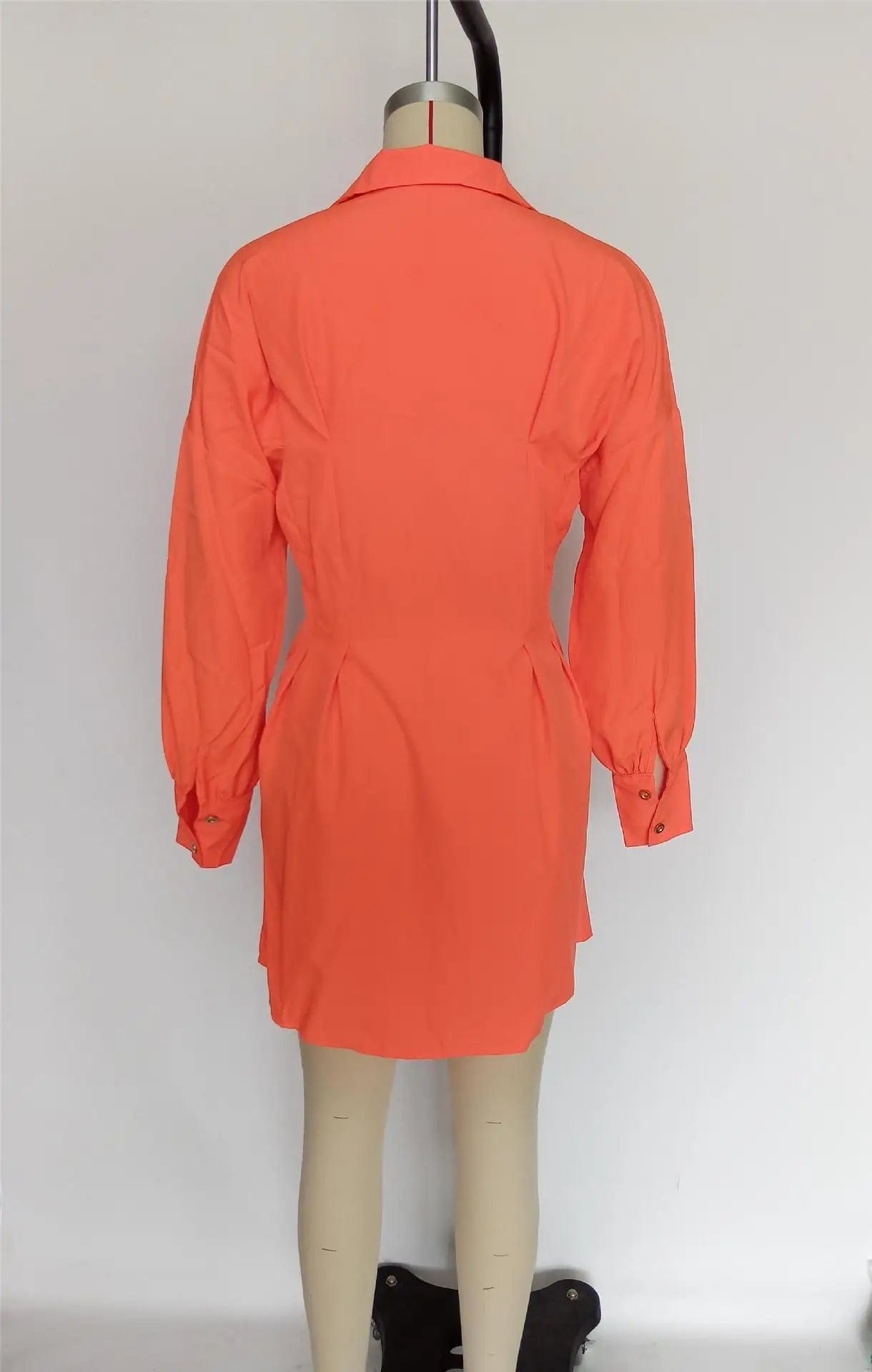 Fall 2023 New Sexy Women Dresses Casual Lantern Sleeve Tunic Waist Long Sleeved Above Knee Mini Modest Tshirt Dress