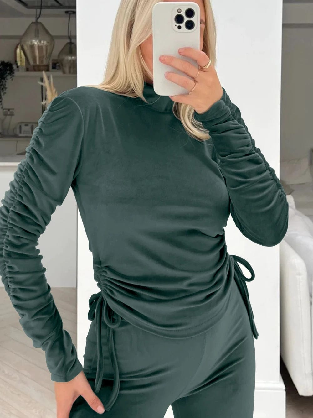 Fall 2023 Trouser And Top Set For Ladies Pants Sets For Women Two Pieces