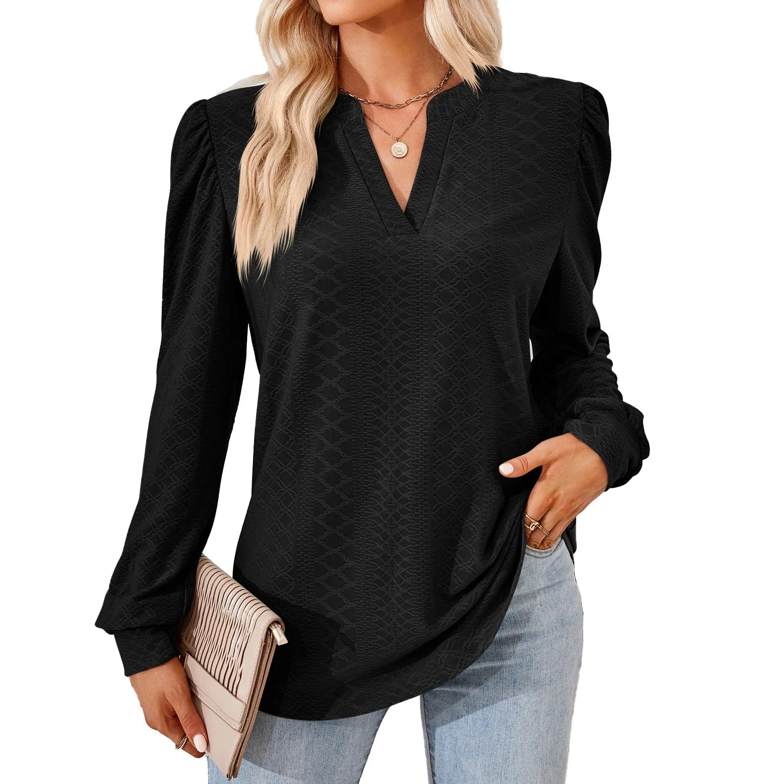 Fall 2023 women clothes High quality manufacture  cheap ladies fashion Blouse tops blouse women