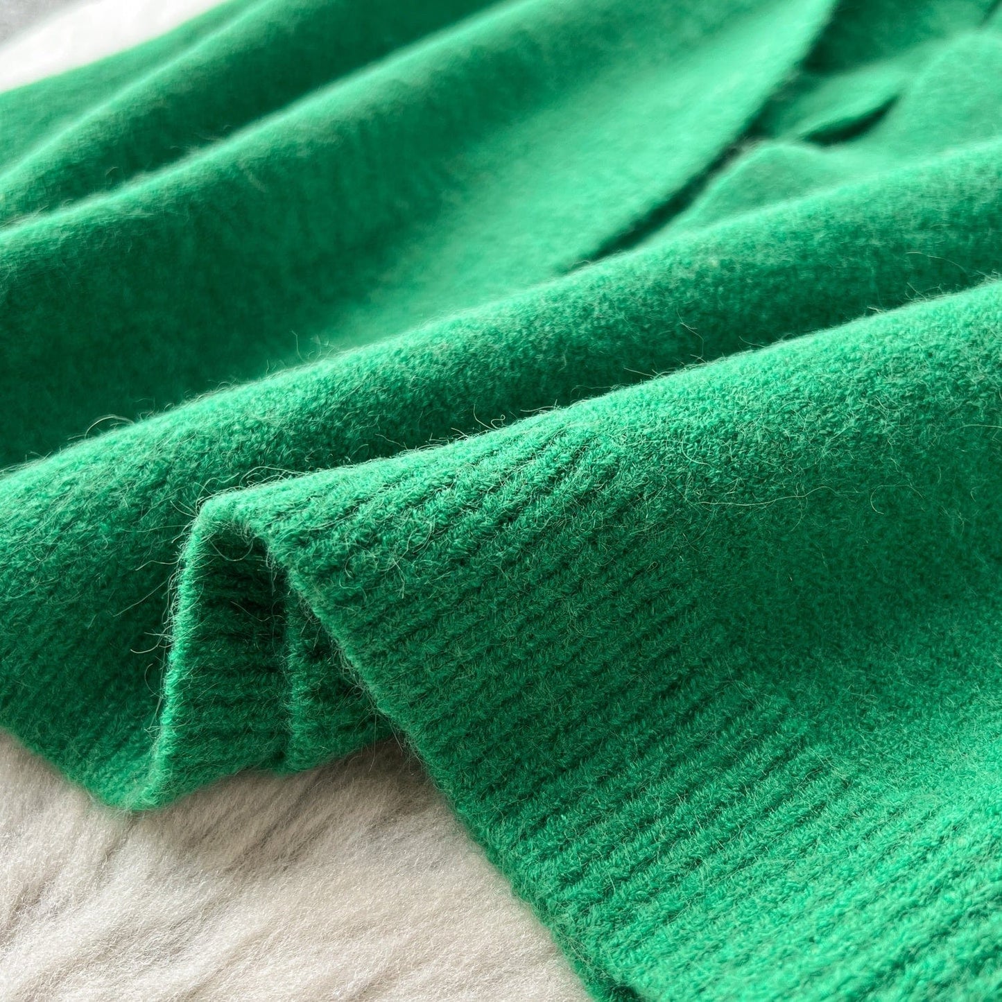 Fall Winter High-Grade Loose Binding Waist knit Cardigan Coat + Slim Halter Dress Two-Piece Set