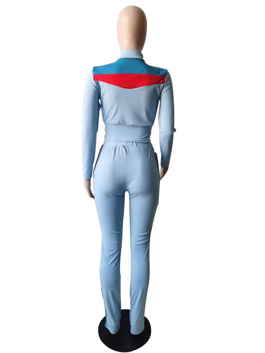 Fall Winter Women Track Suits Two Piece Pants Sets Pockets Sweatpants Full Zip Up Sweatshirt 2 Pcs Jogger Outfits