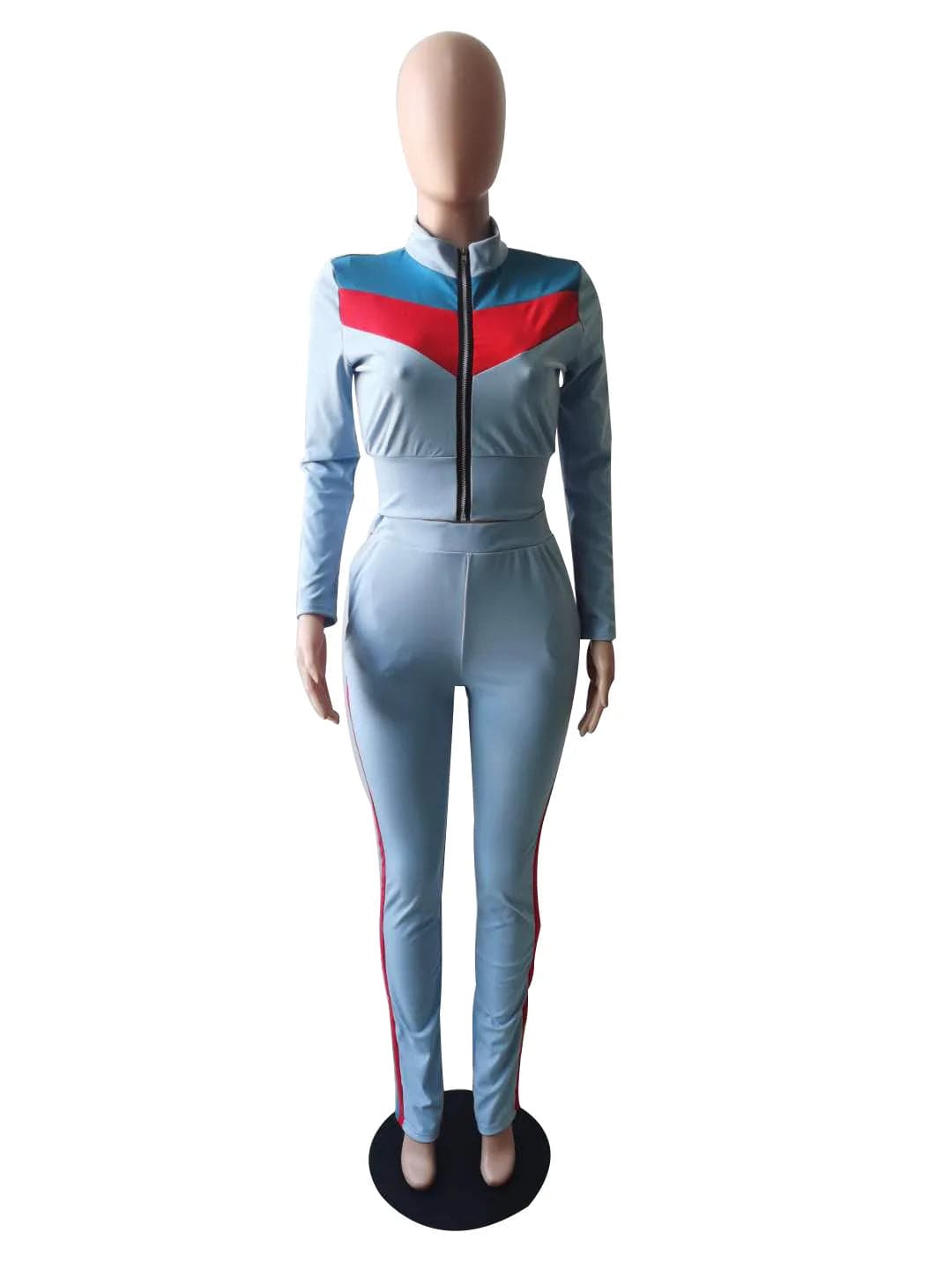 Fall Winter Women Track Suits Two Piece Pants Sets Pockets Sweatpants Full Zip Up Sweatshirt 2 Pcs Jogger Outfits