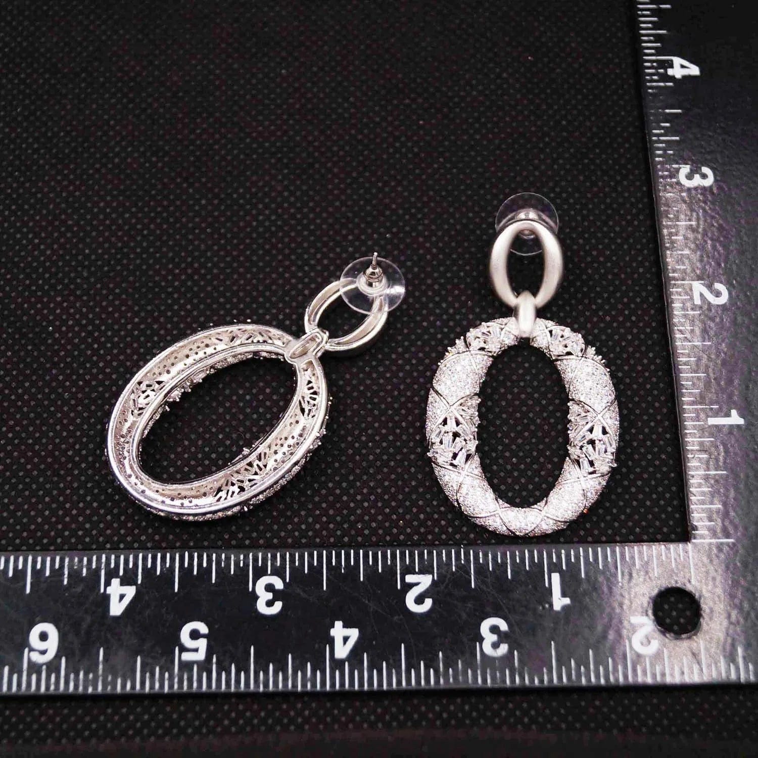 Fashion 24K Gold Plated Wholesale Dubai Gold Earrings Jewelry Women Cute Gift Party Western Wedding Copper Zircon Jewelry set