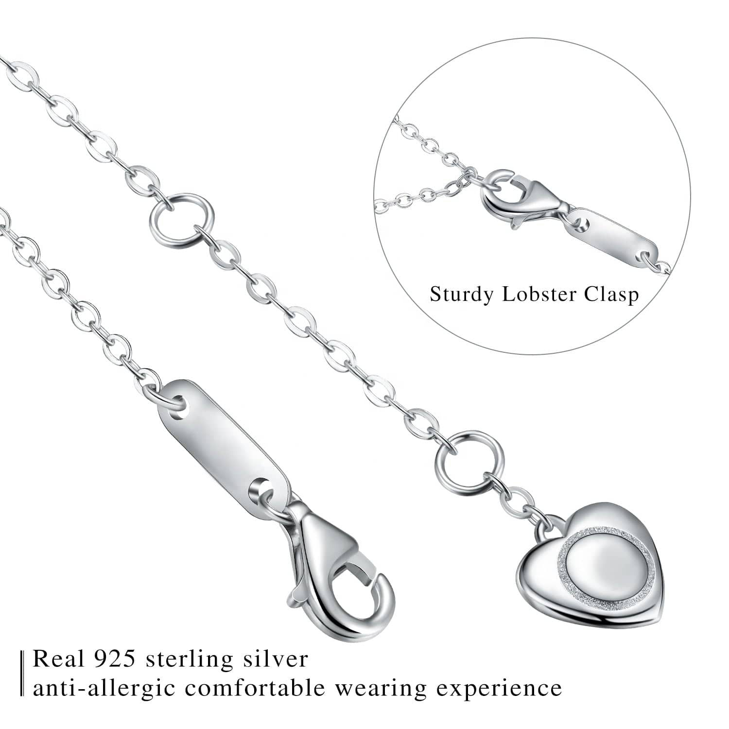 Fashion 925 Sterling Silver Cubic Zirconia Infinity Bracelet Endless Love Symbol charm bracelet
