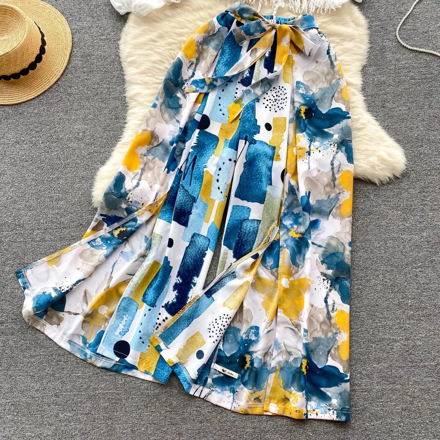 Fashion Beachwear Bikini Sets Crochet Bathing Suit For Woman Wholesale Summer Knitted Swimsuits Three Piece